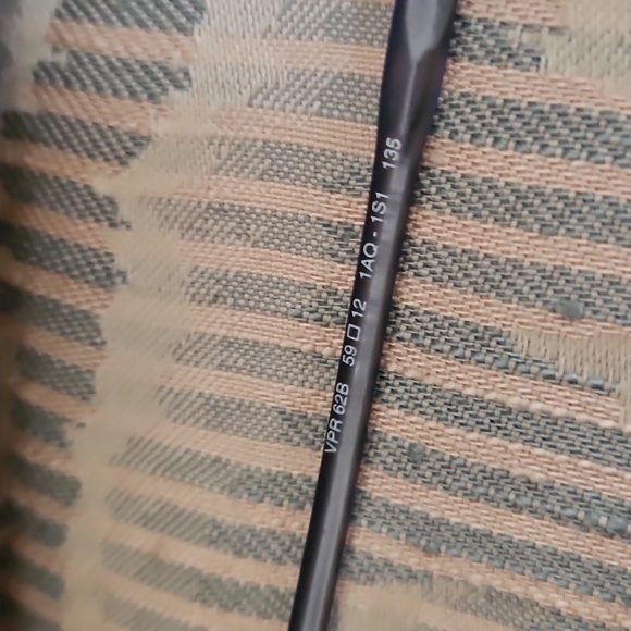 🦋HP🦋PRADA Vintage 1st Series Sunglasses VPR 62B 59-12 Blue - Picture 8 of 10